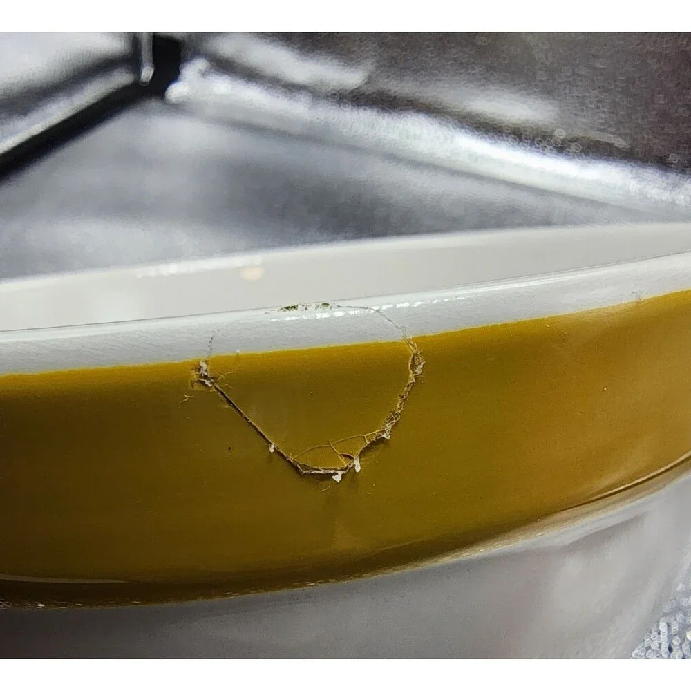 Williams-Sonoma Breakfast Bowl Soup/Cereal/Salad Yellow Rim